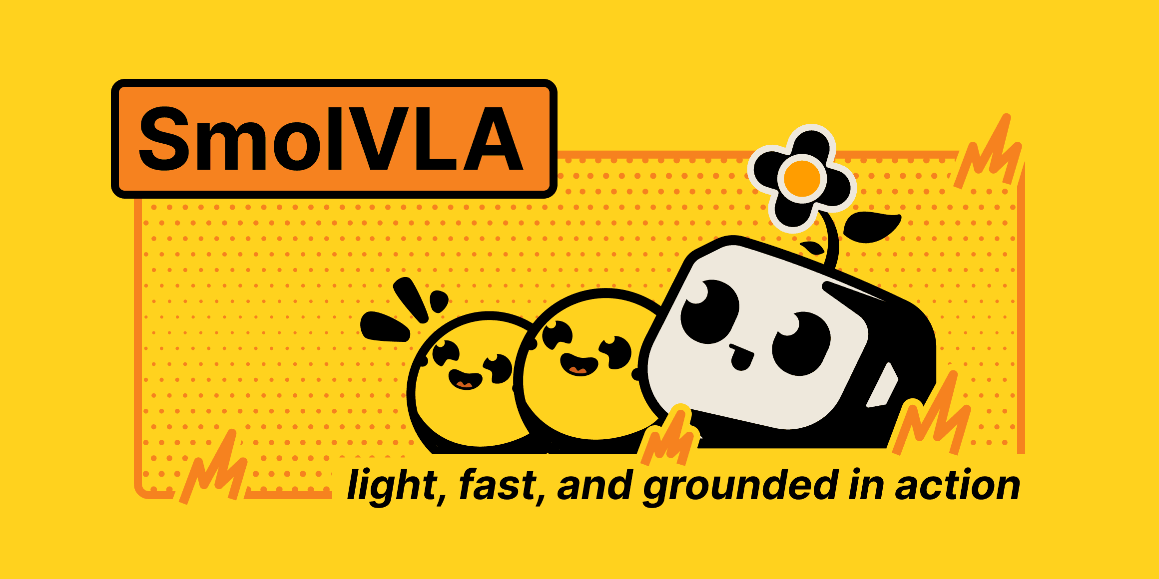 SmolVLA running robot manipulation tasks
